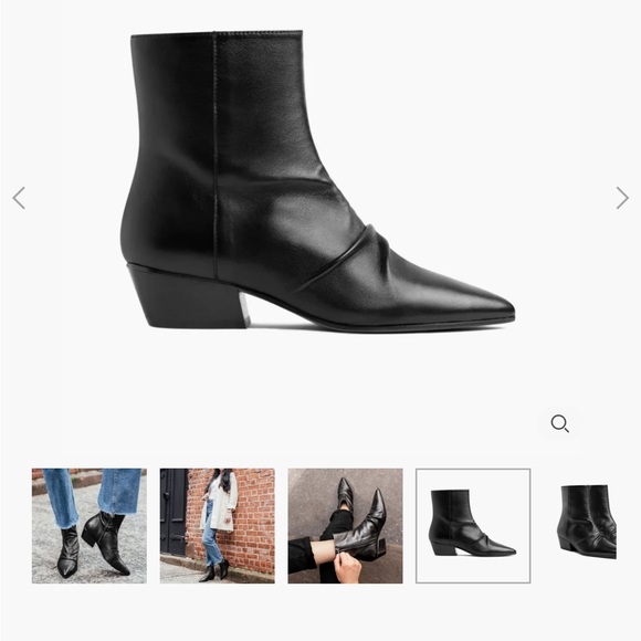 Thursday Boots Bijou size 7 black - Picture 2 of 5